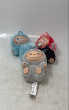 Load image into Gallery viewer, Lot Of 3 Replica Pop Mart The Monster Stuffed Animals Labubu Plush Toys Keychain