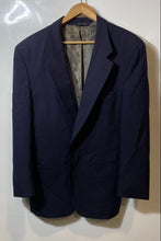 Load image into Gallery viewer, Authentic Burberrys Mens Blue Two-Button Blazer No Size Pit To Pit 22"Damaged