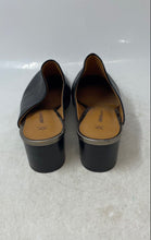 Load image into Gallery viewer, Johnston & Murphy Womens Trista Black Leather Block Mule Heels Size 6.5M