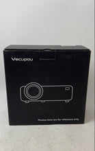 Load image into Gallery viewer, Vecupou HI-04 White Portable Full HD Mini Projector With Accessories Not Tested