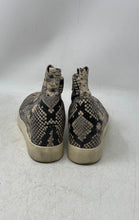 Load image into Gallery viewer, Steve Madden Womens Wedgie WEDG01S1 Beige Snake Print Ankle Booties Size 7.5 M