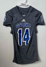 Load image into Gallery viewer, Adidas Mens Gray Apopka High School Blue Darters #14 T-Shirt Size Medium