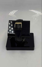 Load image into Gallery viewer, L &Co. Men's Quartz Analog Watch Gold Tone Case Black Strap Model 1905