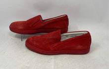 Load image into Gallery viewer, Del Toro Mens Red Suede Slip-On Round Toe Low Top Casual Sneaker Shoes Size 10