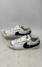 Load image into Gallery viewer, Nike Womens Blazer Low Jumbo DQ1470-101 White Black Sneaker Shoes Size 8.5