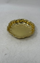 Load image into Gallery viewer, International Solid Brass Giftware Gold-Tone Scalloped Edge Trinket Bowl