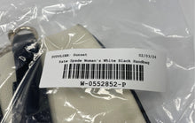 Load image into Gallery viewer, Kate Spade Womens White Black Pebbled Leather Bow Chain Strap Shoulder Handbag