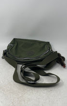 Load image into Gallery viewer, Kipling Womens Green Adjustable Strap Outer Pockets Charm Crossbody Bag