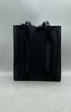 Load image into Gallery viewer, Melissa Womens Black Detachable Shoulder Strap Double Handle Open Top Tote Bag