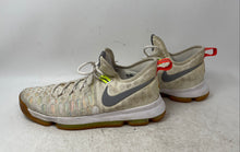 Load image into Gallery viewer, Nike Mens Zoom KD 9 843392-900 White Orange Basketball Shoes Size 10.5
