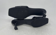 Load image into Gallery viewer, Nine West Womens Akin Black Patent Leather Spool Heel Slide Sandals Size 9 M
