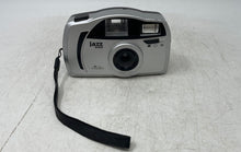 Load image into Gallery viewer, Jazz 506 Silver Built-In-Flash Big Finder Point & Shoot Film Camera Untested