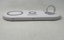 Load image into Gallery viewer, Vivitar V90030-WHT White 3-In-1 Wireless Power Charging Station Not Tested