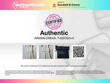 Load image into Gallery viewer, Authentic Armani Exchange Womens White Sleeveless Fit & Flare Dress Size 6