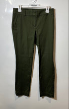 Load image into Gallery viewer, Loft Womens Green Pockets Stretch Straight Leg Trousers Pants Size 2
