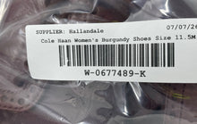 Load image into Gallery viewer, Cole Haan Mens Burgundy Leather Wingtip Lace-Up Oxford Shoes Size 11.5M