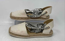 Load image into Gallery viewer, Michael Kors Womens Yara Beige Ankle-Tie Espadrille Flats Size 8M