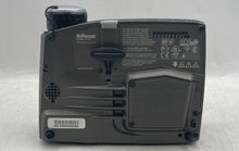 Load image into Gallery viewer, InFocus Gray Portable Mobile DLP Video Projector Model LP70+ In Case Untested