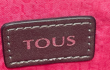 Load image into Gallery viewer, Authentic Tous Womens Gray Printed Leather Zipper Mini Wristlet Wallet