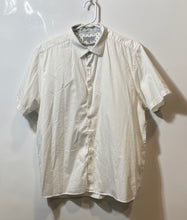Load image into Gallery viewer, Ted Baker London Mens White Short Sleeve Collared Button-Up Shirt Size 7