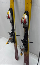 Load image into Gallery viewer, K2 T-Nine Unisex Adults Red And Yellow Winter Sports Downhill Skis With Poles