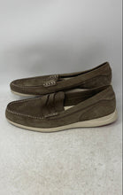 Load image into Gallery viewer, Cole Haan Mens C35165 Beige Leather Round Toe Slip-On Loafer Shoes Size 13M