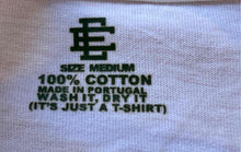 Load image into Gallery viewer, Eric Emanuel Mens White Cotton Short Sleeve Crew Neck Pullover T-Shirt Size M