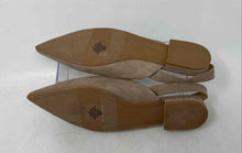 Load image into Gallery viewer, Express Womens Brown Pointed Toe Comfort Slip-On Slingback Flats Size 8
