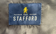 Load image into Gallery viewer, Stafford Mens Gray Classic Fit Coolmax Notch Lapel Two-Button Blazer Size 48