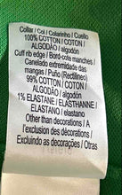 Load image into Gallery viewer, Lacoste Mens Green Cotton Classic Fit Spread Collar Short Sleeve Polo Shirt Sz L