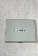 Load image into Gallery viewer, Perry Ellis Portfolio Mens Black Leather Credit Card Slots Trifold Wallet