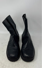 Load image into Gallery viewer, Kickers Womens Black Leather Side Zip Round Toe Ankle Boots Size EUR 39