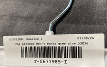 Load image into Gallery viewer, The Perfect Jean NYC Mens Gray Slim Fit Belt Loops Skinny Jeans Sz 33X36 W/Tags