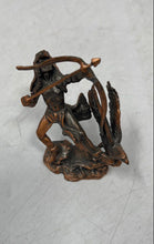 Load image into Gallery viewer, Native American Archer Metal Indian Sculpture Collectible Figurine