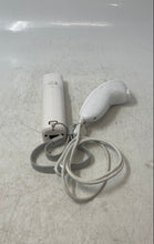 Load image into Gallery viewer, Nintendo Wii White Motion 2-In-1 Remote Controller And Nunchuck Not Tested
