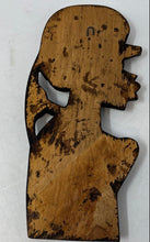 Load image into Gallery viewer, African Hand Carved Wooden Man Bust Decorative Wall Art Tribal Figure Sculpture