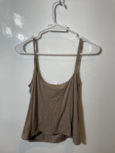 Load image into Gallery viewer, Lululemon Womens Dark Taupe Spaghetti Strap Pullover Camisole Blouse Top Size L