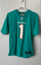 Load image into Gallery viewer, Nike Mens Green Miami Dolphins Tua Tagovailoa #1 NFL Football Jersey Size L