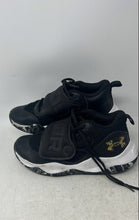Load image into Gallery viewer, Under Armour Boys Zone BB 2 3026637-001 Black White Sneakers Shoes Size 5Y