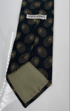 Load image into Gallery viewer, Giorgio Armani Mens Multicolor Geometric Print Silk Adjustable Long Designer Tie