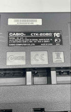 Load image into Gallery viewer, Casio CTK-2080 Black 61-Key Portable Electronic Keyboard With Stand Not Tested