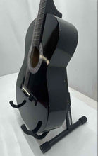 Load image into Gallery viewer, Martin Smith W-38-BK Black 6 String Acoustic Classical Guitar No Stand