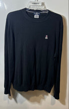 Load image into Gallery viewer, Psycho Bunny Mens Black Cotton Long Sleeve Crew Neck Pullover Sweater Size L