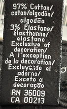 Load image into Gallery viewer, Calvin Klein Womens Black Denim 5 Pocket Design Dark Wash Straight Jeans Size 8