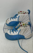 Load image into Gallery viewer, Nike Kids Air Jordan 12 Retro DQ4367-114 Blue White Sneaker Shoes Size 8C