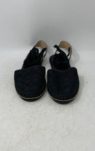 Load image into Gallery viewer, Coach Womens Black Signature Print Round Toe Slingback Sandals Size 9 B