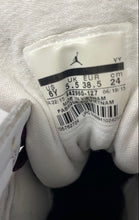 Load image into Gallery viewer, Nike Boys Air Jordan 7 442960-127 White Black Purple Sneakers Shoes Size 6Y