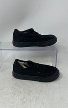 Load image into Gallery viewer, Vans Kids Authentic 721356 Black Lace-Up Low Top Round Toe Sneaker Shoes Size 8