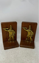 Load image into Gallery viewer, Vintage Firefighter Figure Carved In Gold Tone(2Pcs)