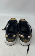 Load image into Gallery viewer, Nike Kids Air Jordan 1 Low SE DR6970-071 Black White Gold Sneaker Shoes Size 5Y